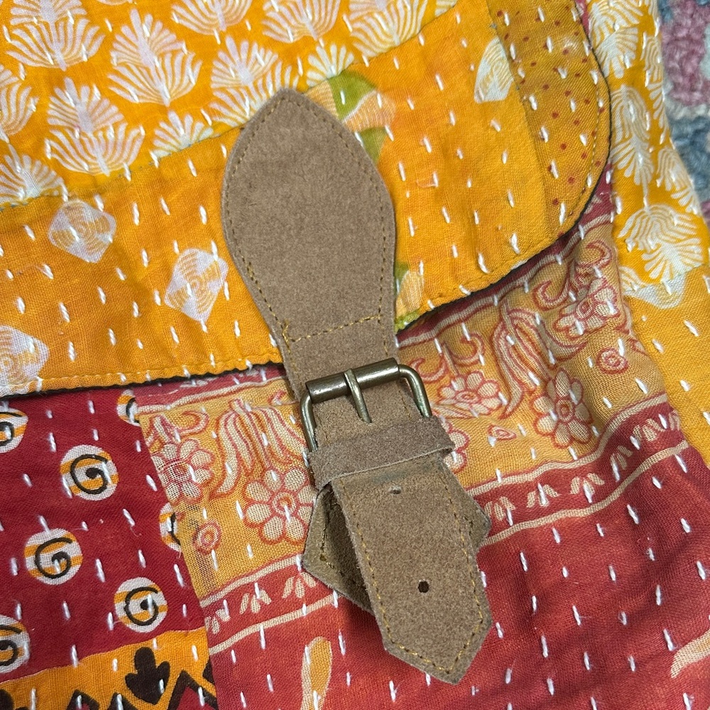 Earthbound Multicolor Patchwork Shoulder Bag - image 3